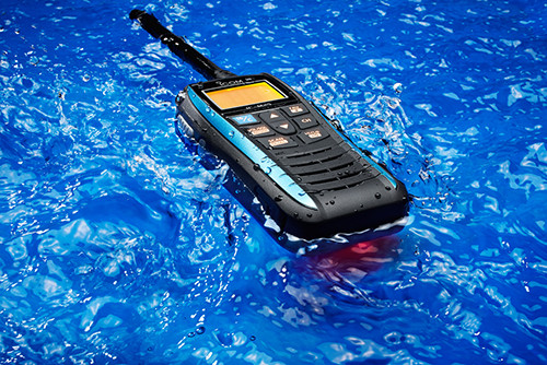 Radiotelefon morski IC-M25EURO, dryfujący i pływający, 3 kolory