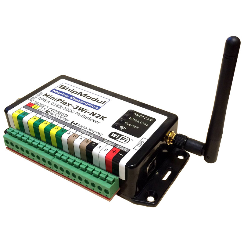MiniPlex-3Wi-N2K Multiplekser NMEA z Wi-Fi i USB